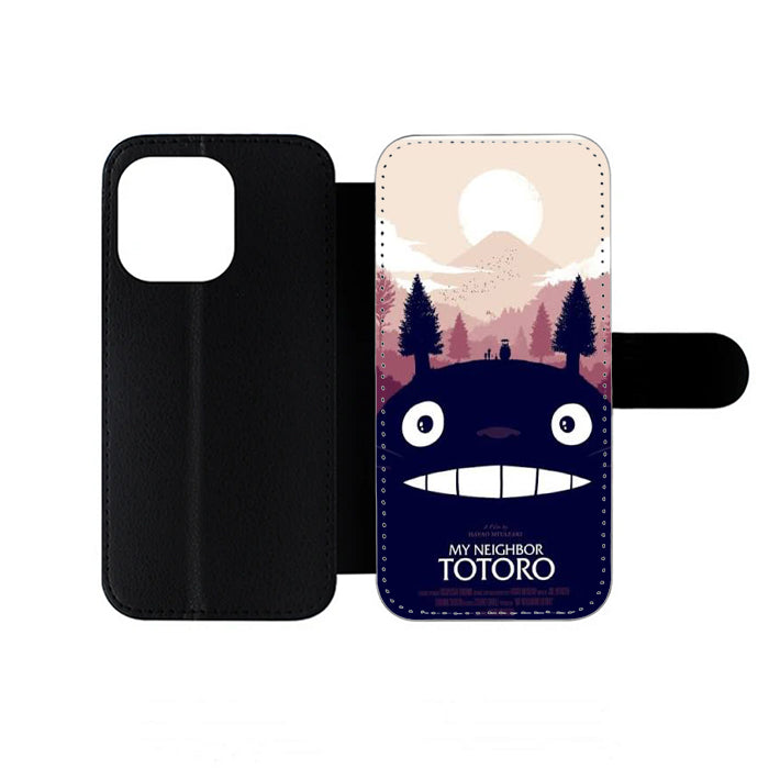 My Neighbor Totoro Face iPhone Wallet Case