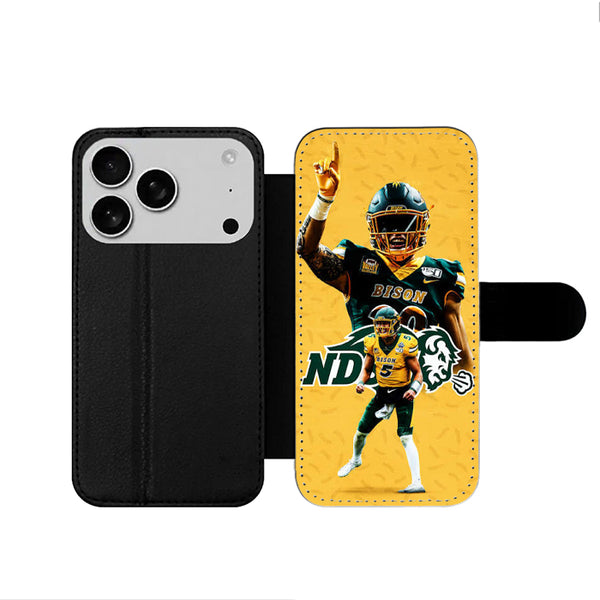 Ndsu Bison Team iPhone 17 Wallet Case