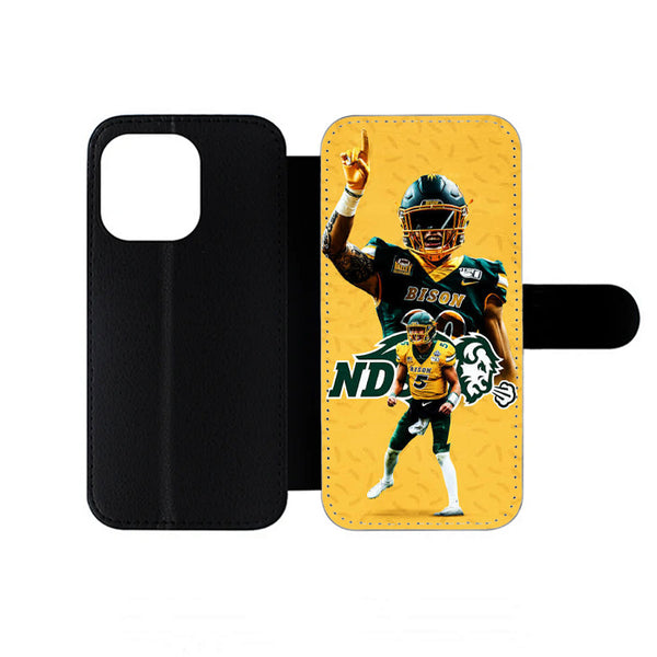 Ndsu Bison Team iPhone Wallet Case
