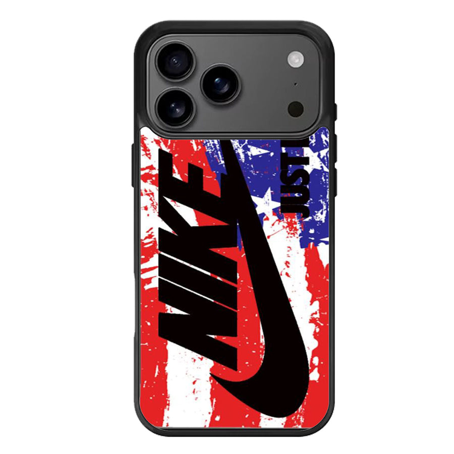 Nike Just Do It Us Flag iPhone 17 Case