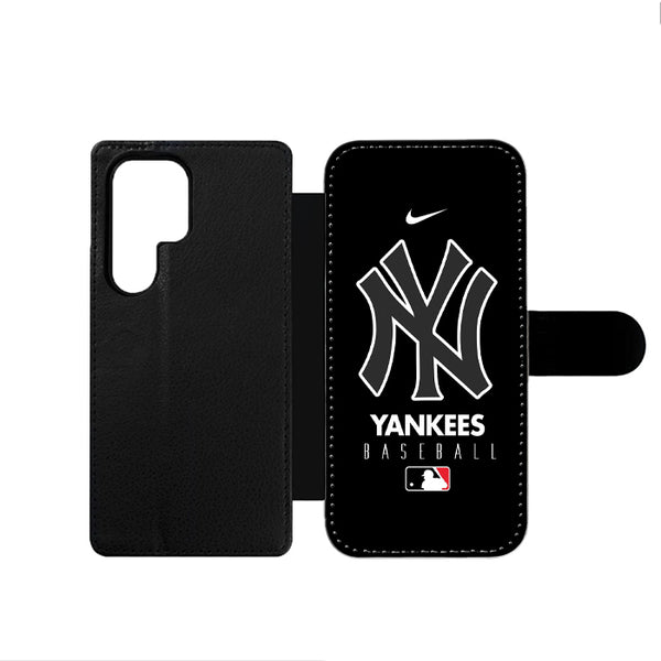 Ny Yankees Baseball Samsung Wallet Case