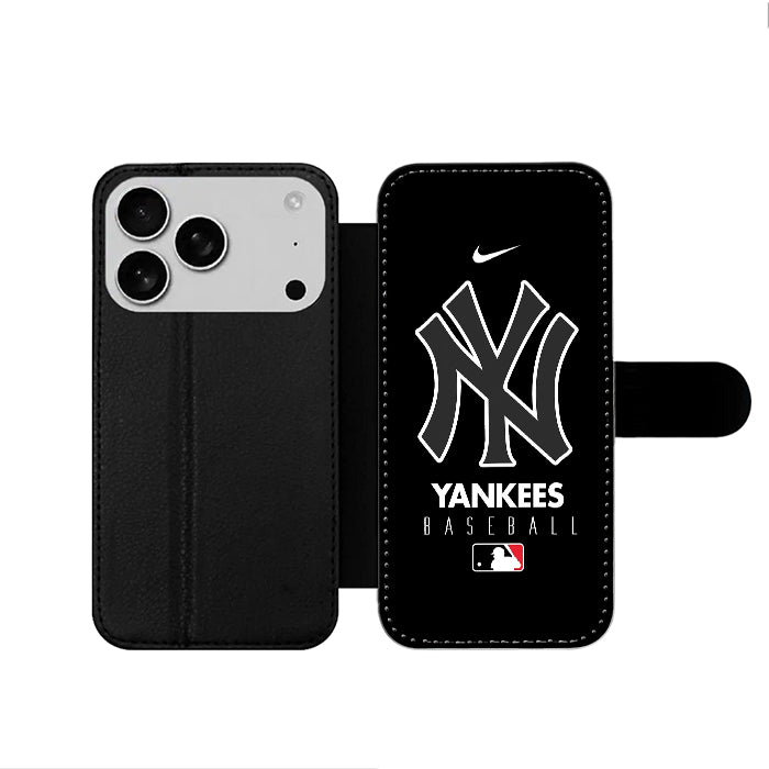 Ny Yankees Baseball iPhone 17 Wallet Case