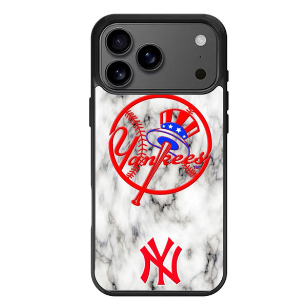 Ny Yankees Marble iPhone 17 Case