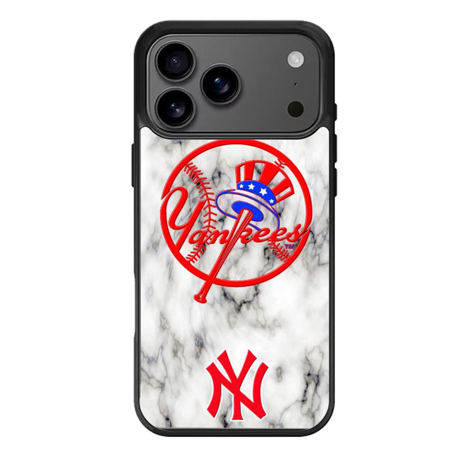 Ny Yankees Marble iPhone 17 Case