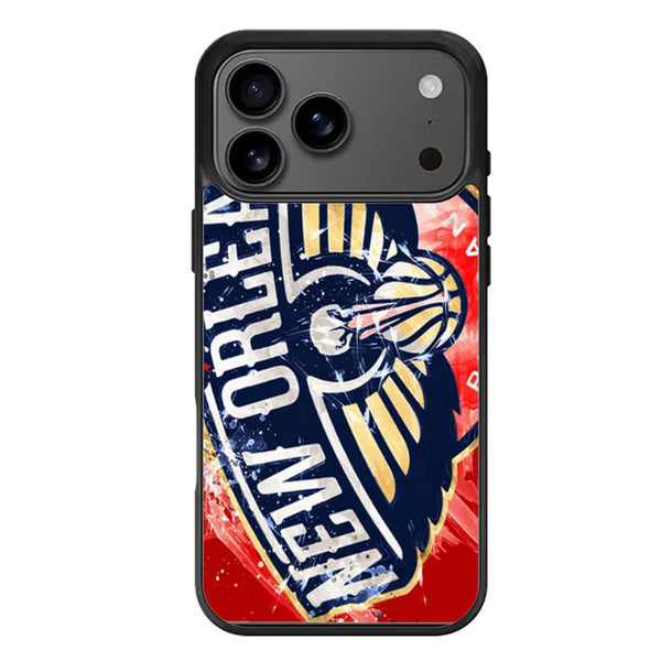 New Orleans Pelicans Artwork iPhone 17 Case