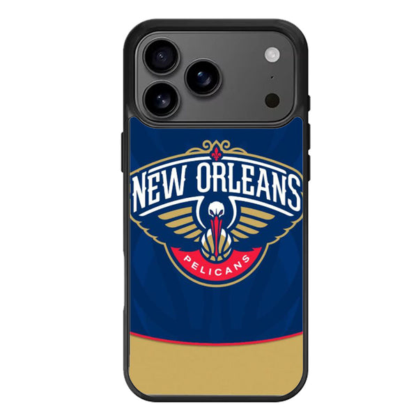 New Orleans Pelicans Wallpaper iPhone 17 Case