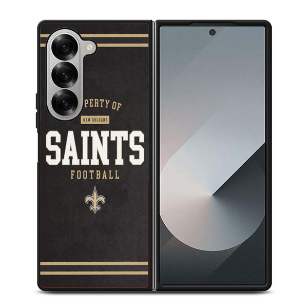 New Orleans Saints Nfl Samsung Z Fold Case