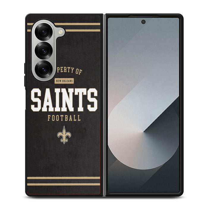 New Orleans Saints Nfl Samsung Z Fold Case