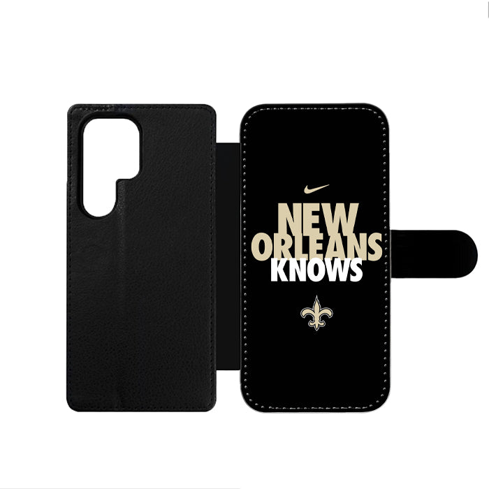 New Orleans Saints Nike Samsung Wallet Case