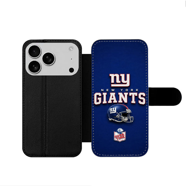 New York Giants iPhone 17 Wallet Case