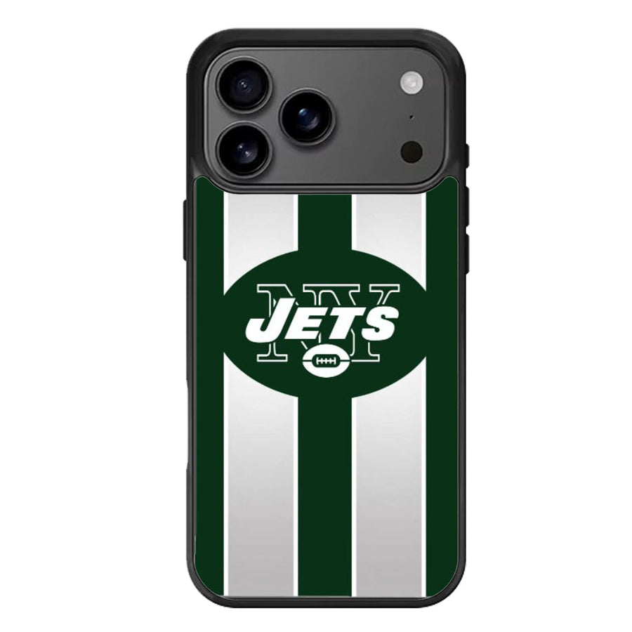 New York Jets Striped iPhone 17 Case