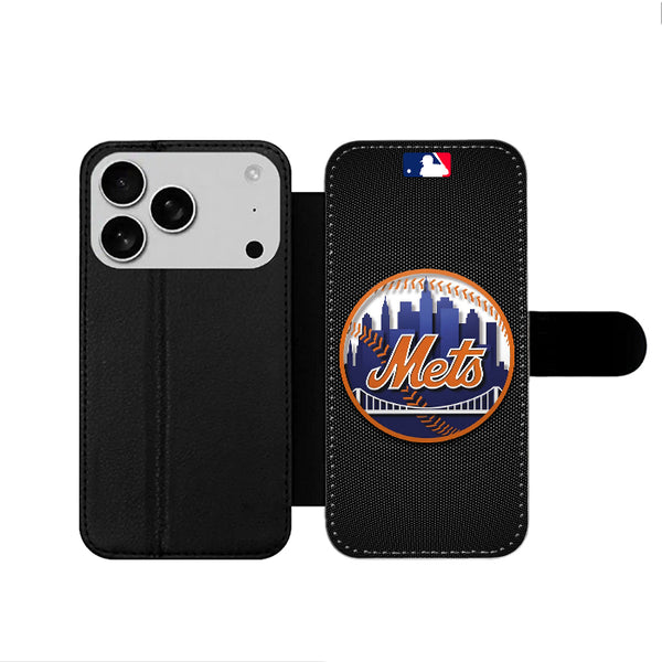 New York Mets iPhone 17 Wallet Case