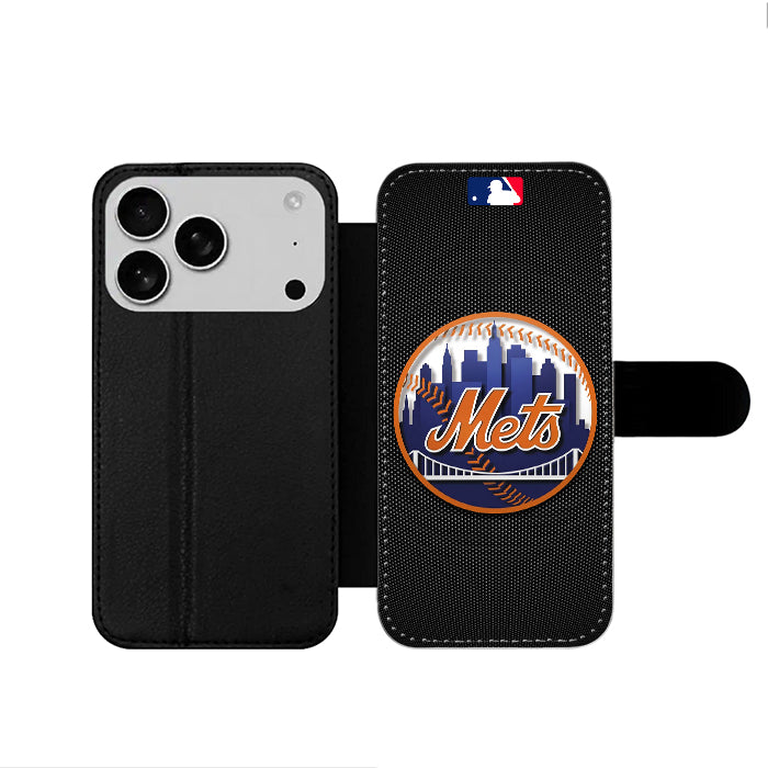 New York Mets iPhone 17 Wallet Case