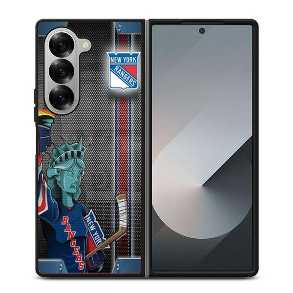 New York Rangers Hockey Samsung Z Fold Case