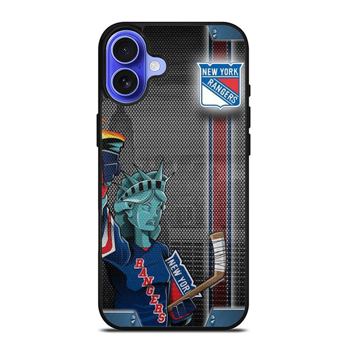 New York Rangers Hockey iPhone 16 Case