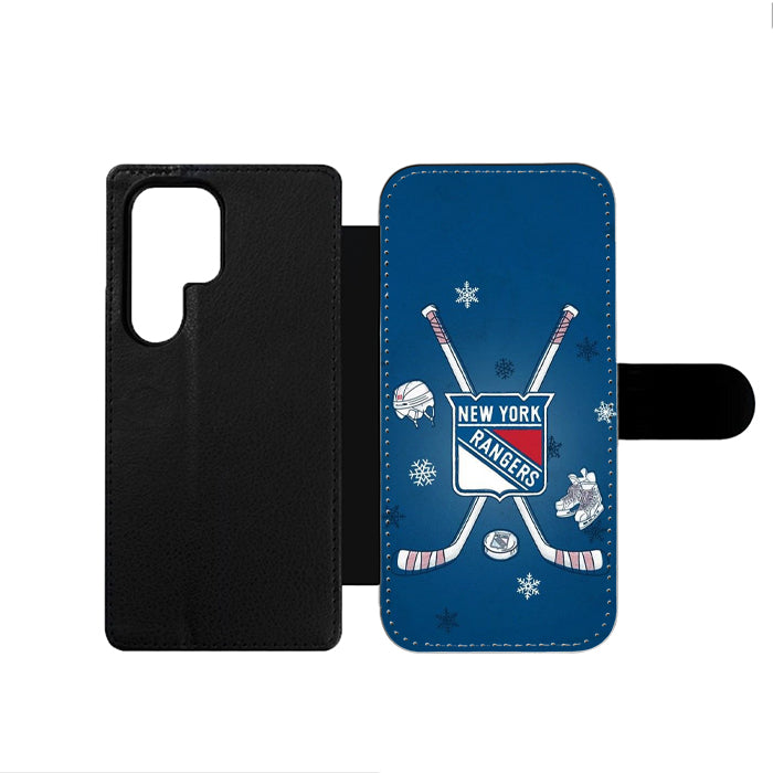 New York Rangers Logo Samsung Wallet Case