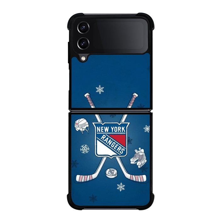 New York Rangers Logo Samsung Z Flip 4 Case