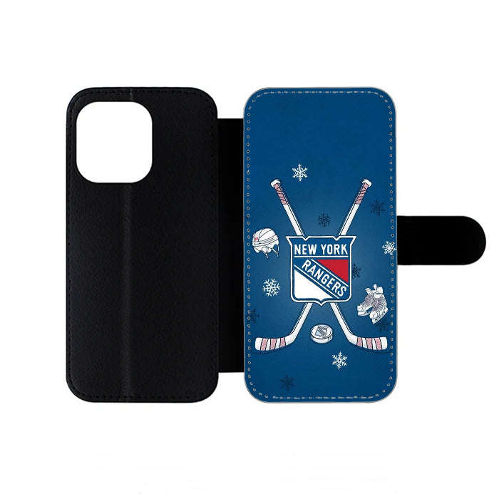 New York Rangers Logo iPhone Wallet Case