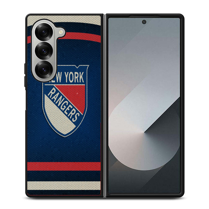 New York Rangers Winter Classic Logo Samsung Z Fold 6 Case