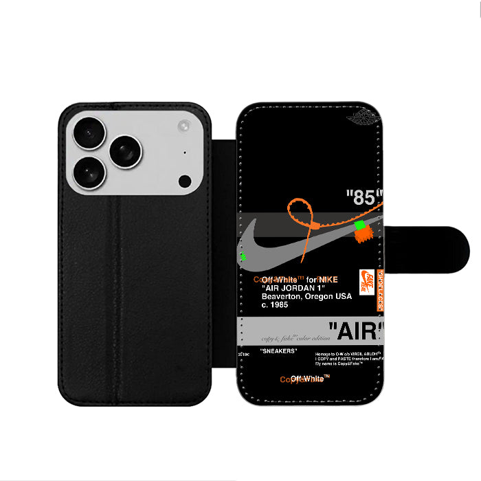 Nike Off White iPhone 17 Wallet Case