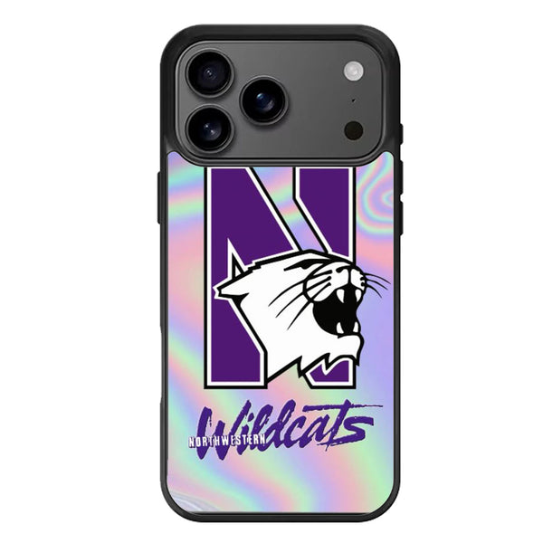 Northwestern Wildcats Holographic iPhone 17 Case