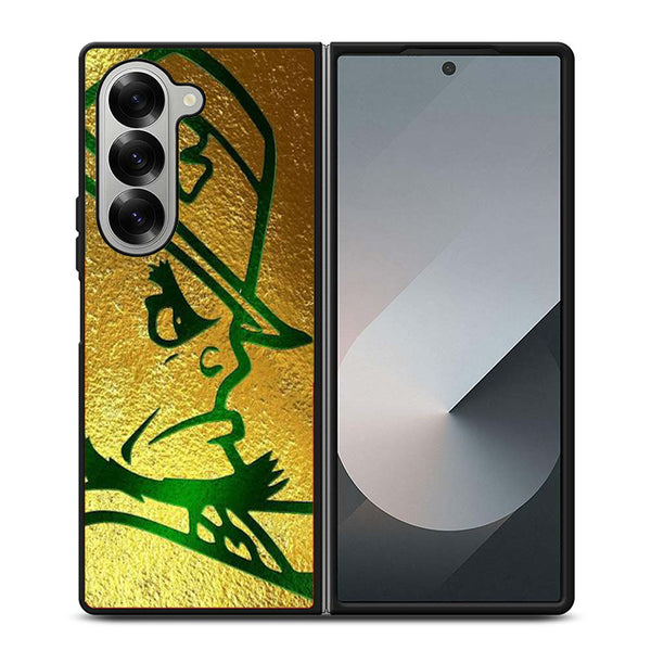 Notre Dame Irish Gold Face Samsung Z Fold Case