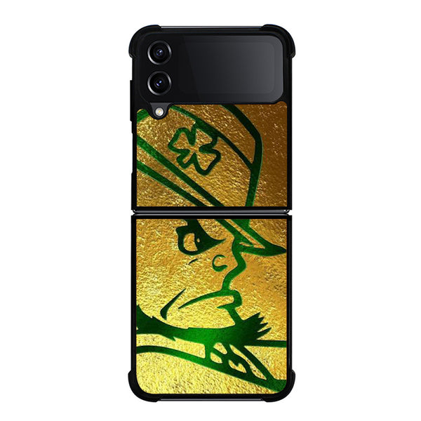 Notre Dame Irish Gold Face Samsung Z Flip Case