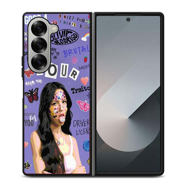 Olivia Rodrigo Samsung Z Fold Case