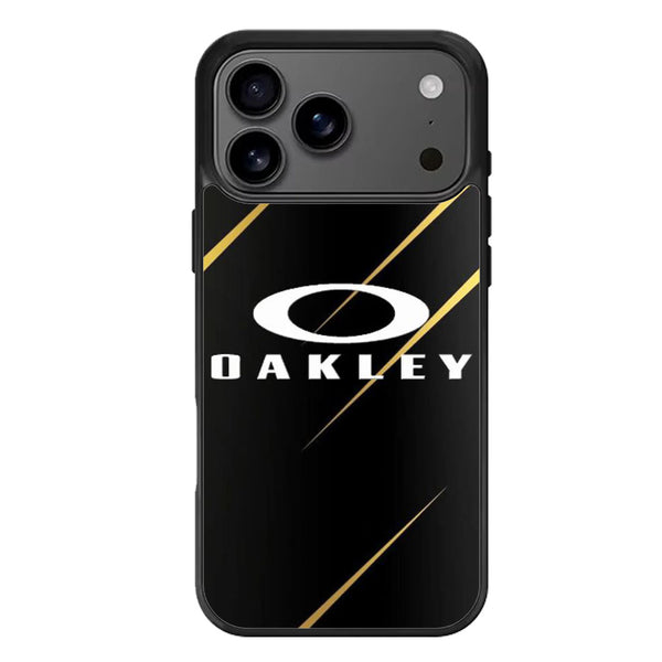 Oakley Black Logo iPhone 17 Case