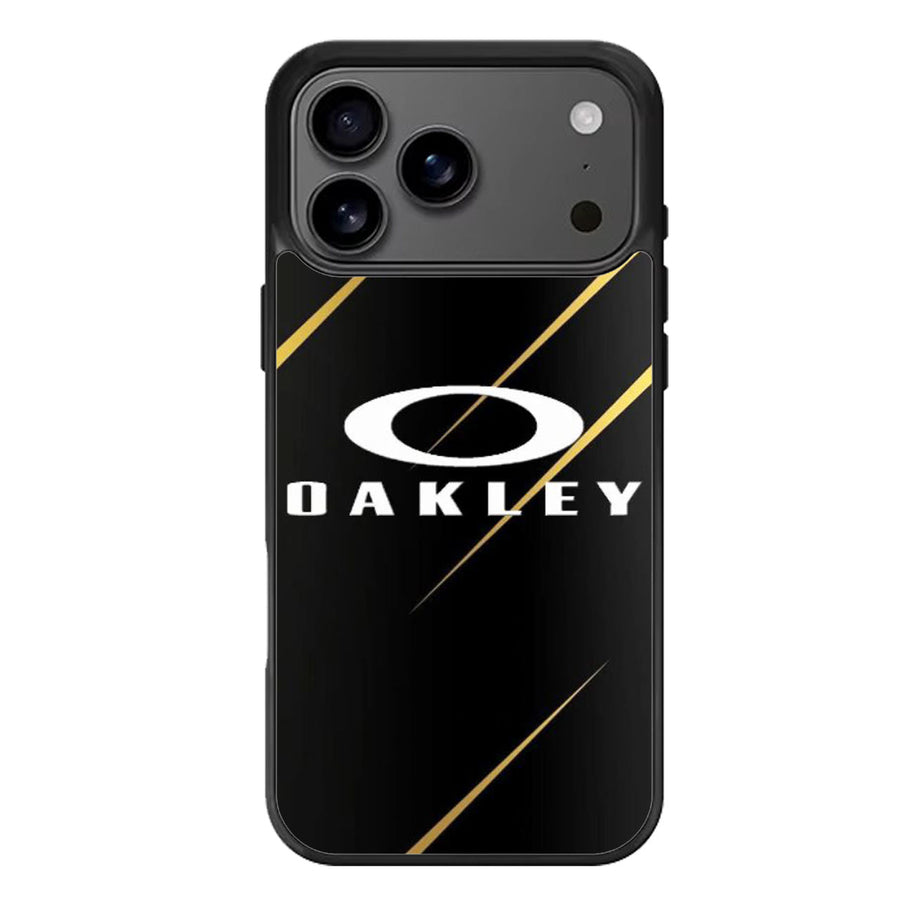 Oakley Black Logo iPhone 17 Case