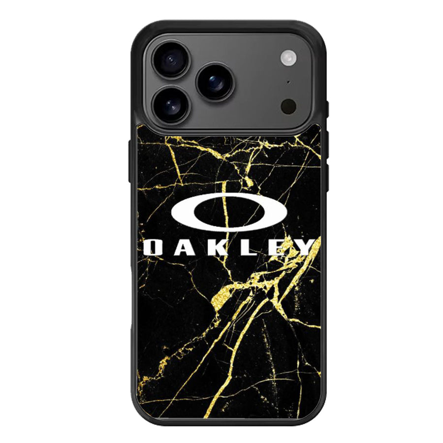 Oakley Black Marble iPhone 17 Case