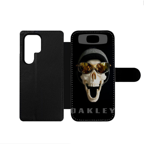Oakley Sunglasses Skull Samsung Wallet Case