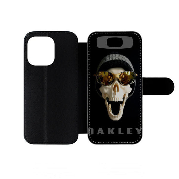 Oakley Sunglasses Skull iPhone Wallet Case