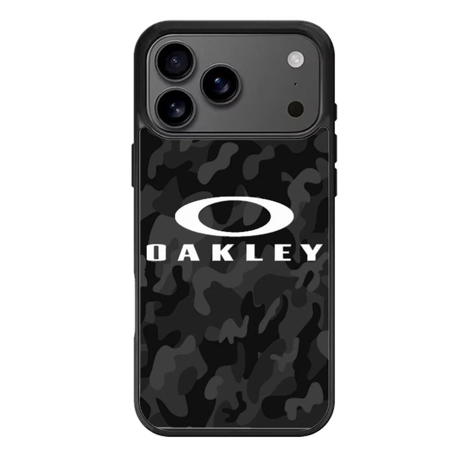 Oakley Black Camo iPhone 17 Case