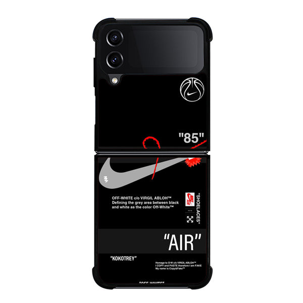 Off White Nike Samsung Z Flip Case