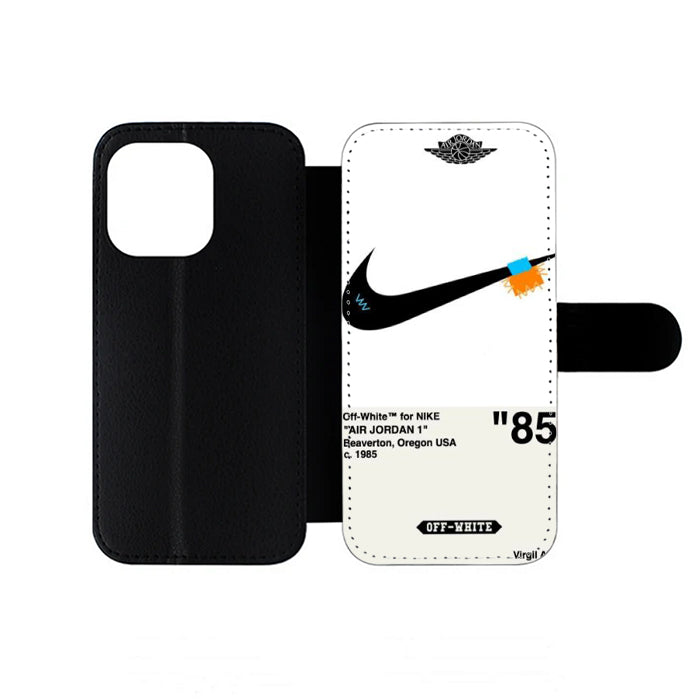 Off White Nike Air Jordan iPhone Wallet Case