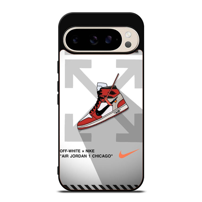 Off White Nike Air Jordan 1 Chicago Google Pixel 9 Case