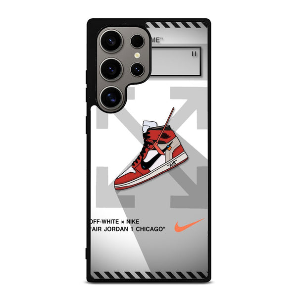 Off White Nike Air Jordan 1 Chicago Samsung S23 Case