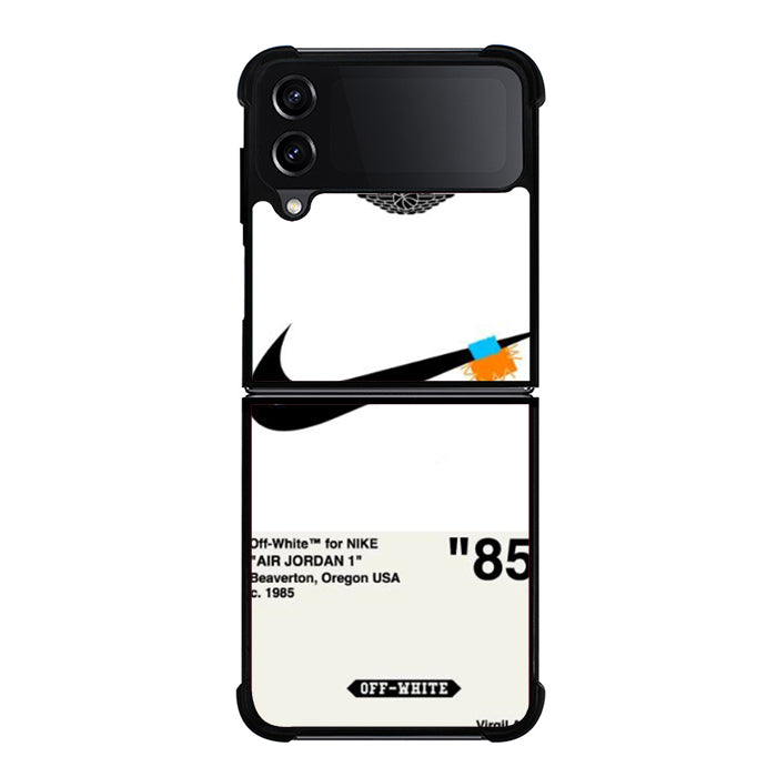 Off White Nike Air Jordan Samsung Z Flip 4 Case