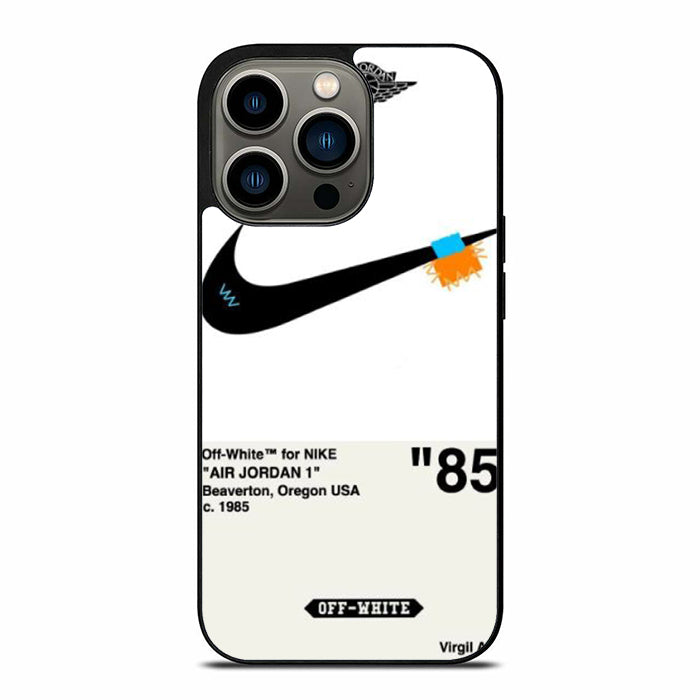 Off White Nike Air Jordan iPhone 13 Case
