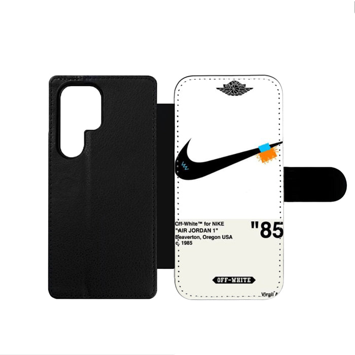 Off White Nike Air Jordan Samsung Wallet Case