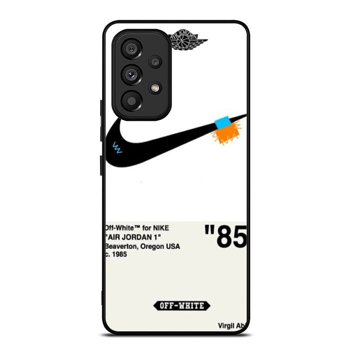 Off White Nike Air Jordan Samsung A53 Case