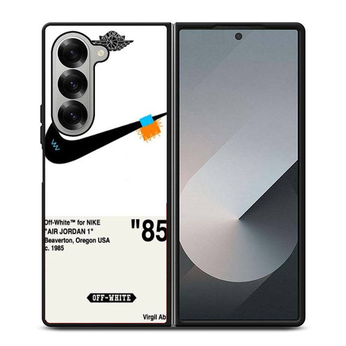Off White Nike Air Jordan Samsung Z Fold Case