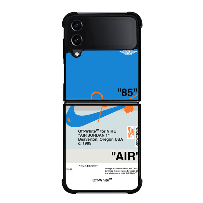 Off White Nike Jordan Samsung Z Flip 4 Case