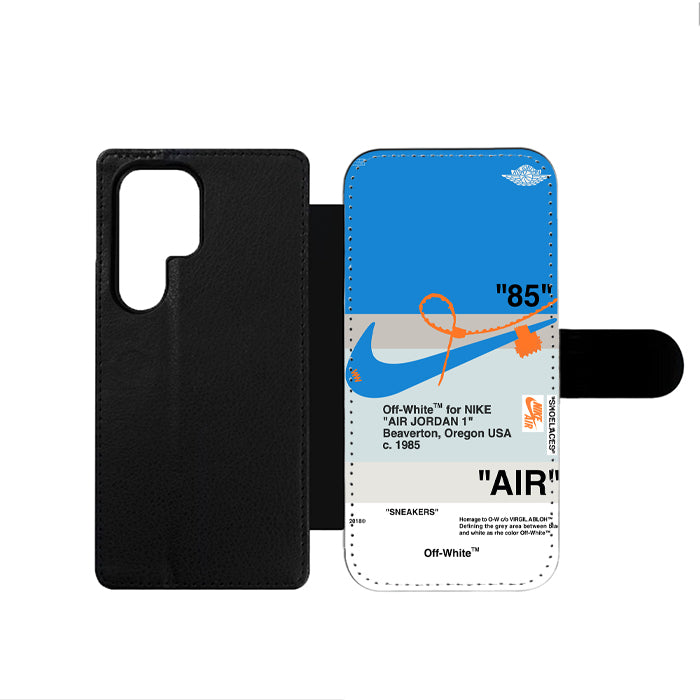 Off White Nike Jordan Samsung Wallet Case