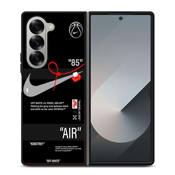 Off White Nike Samsung Z Fold Case