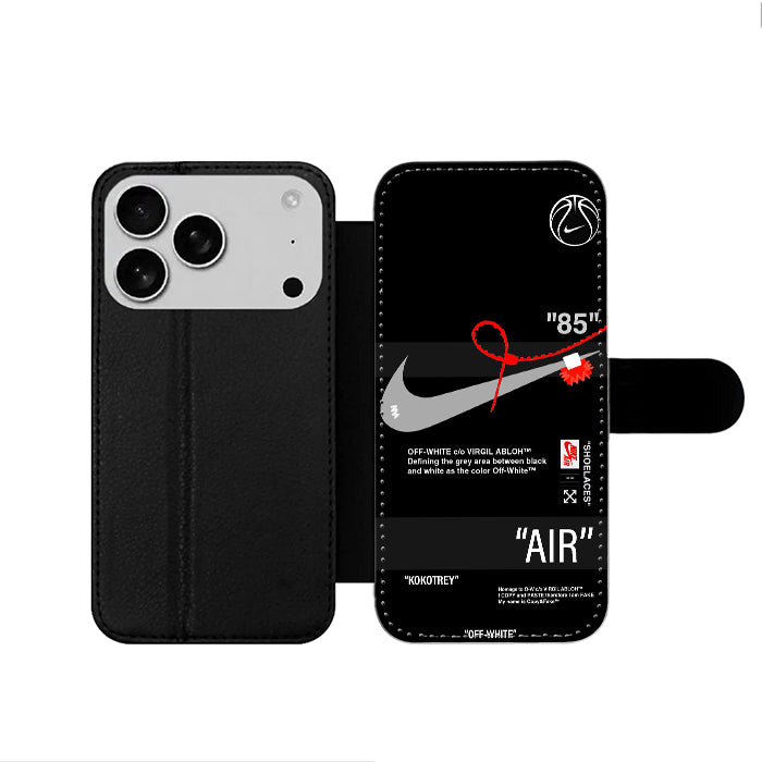 Off White Nike iPhone 17 Wallet Case