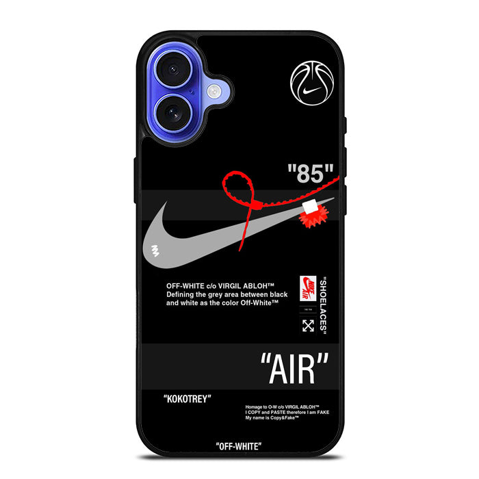 Off White Nike iPhone 16 Case