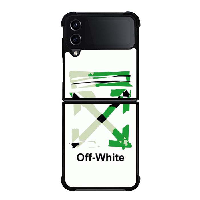 Off White Virgil Logo Samsung Z Flip 4 Case