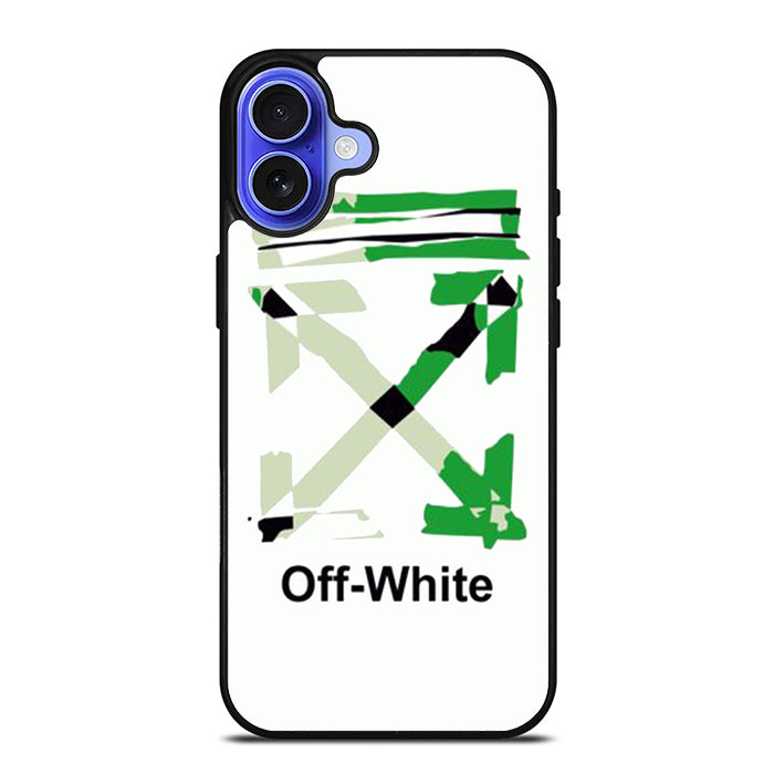Off White Virgil Logo iPhone 16 Case